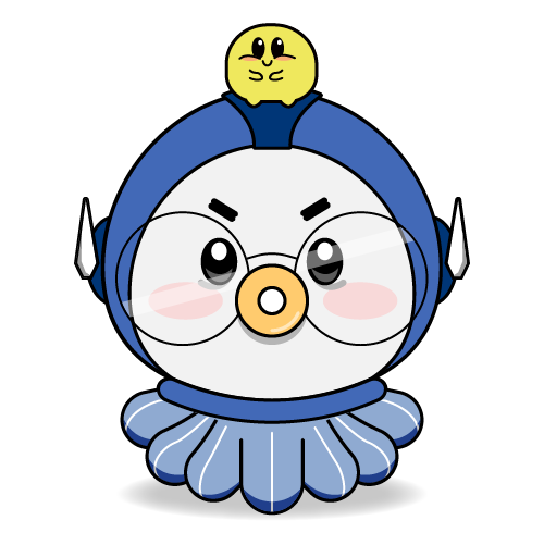 KOREN Mascot Necto and Reny